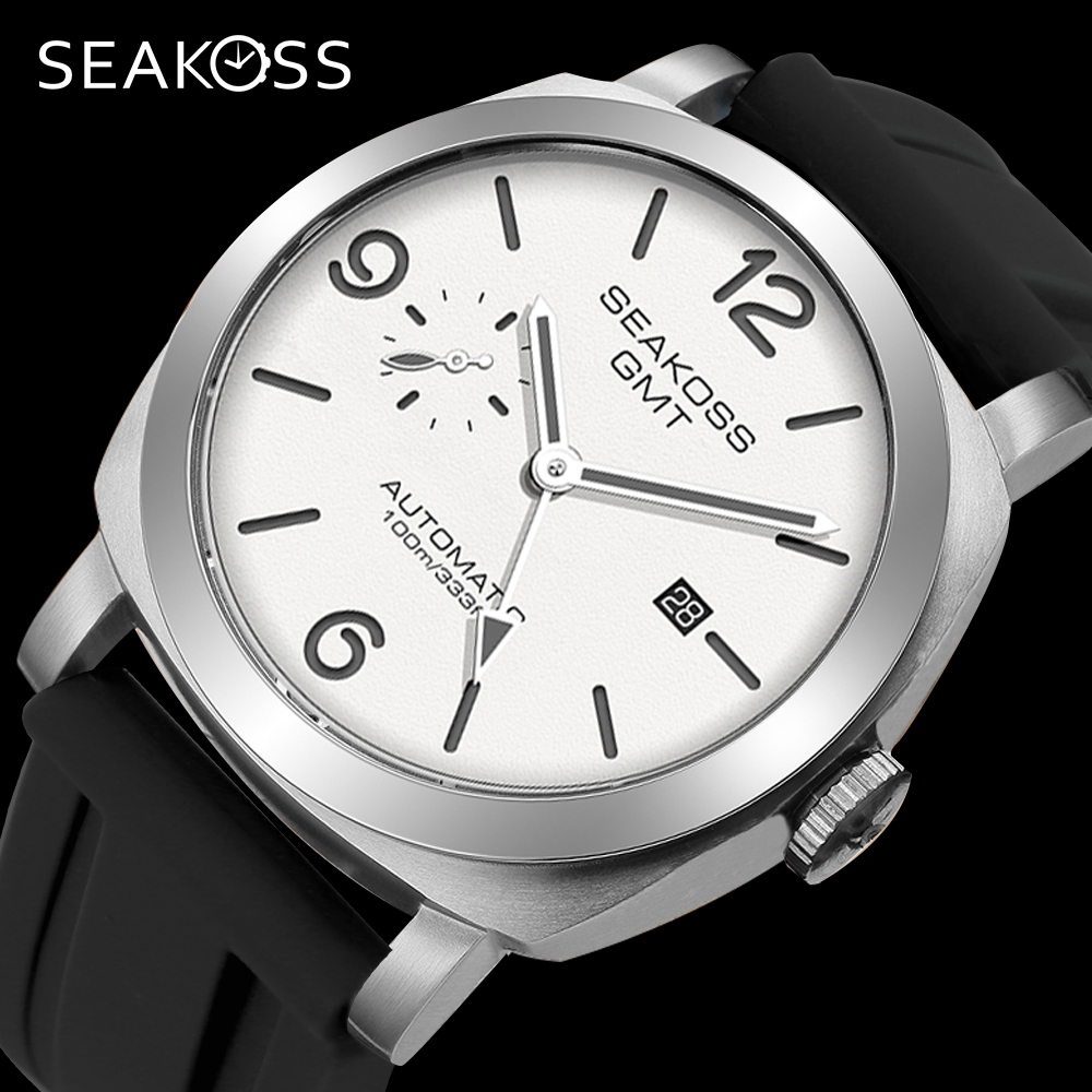 Seiko Watch Prospex - SEAKOSS 10 Bar GMT Tauchen Automatische