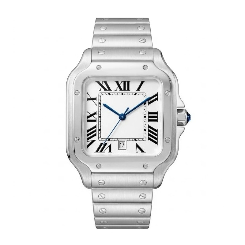 Neue Luxus-Herren-Quarzuhr im  – Cartier Watch Tank Bewertung und Preis
