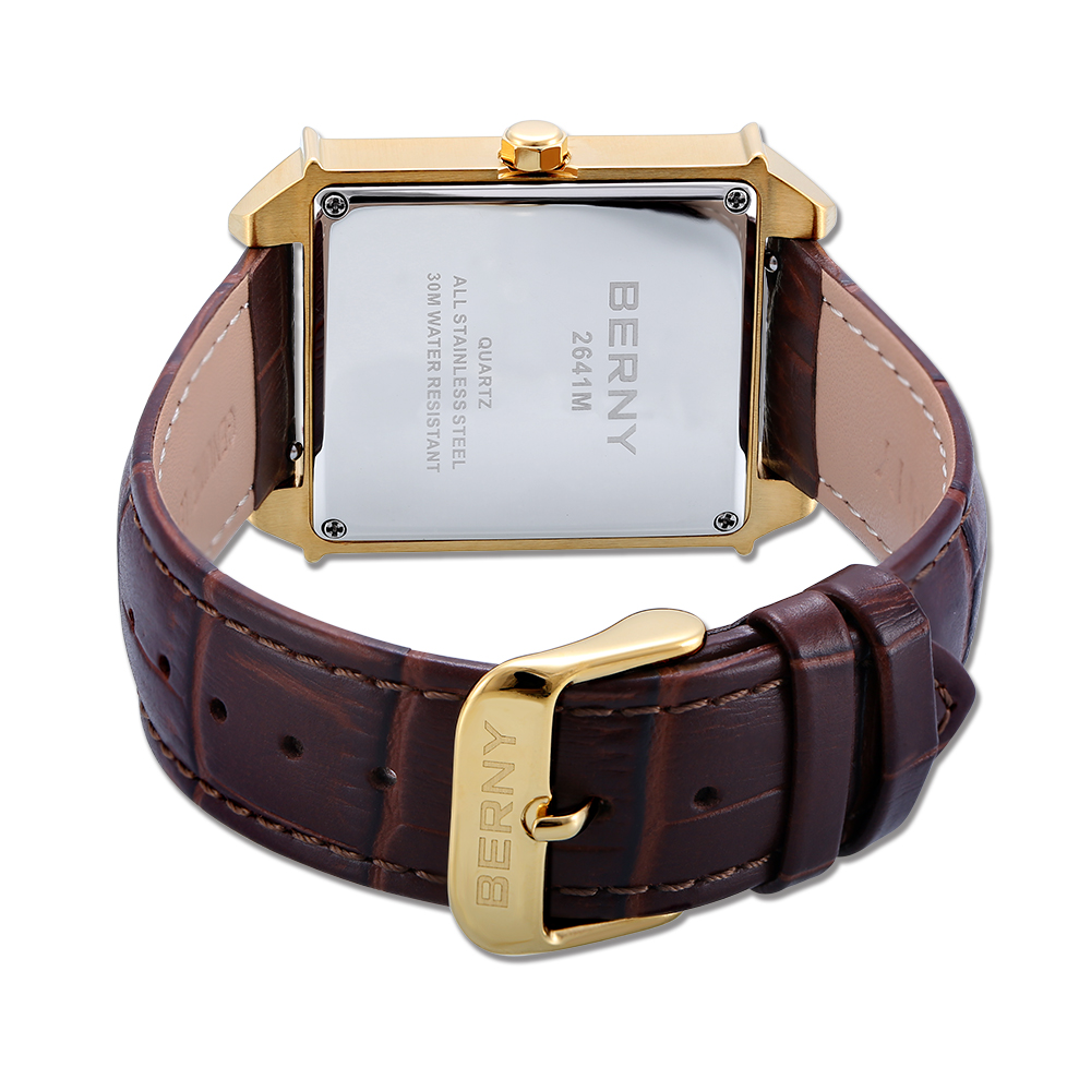 BERNY 6P25 Quarzuhr für Herren – Cartier Watch Tank Bewertung und Preis